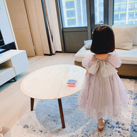 Load image into Gallery viewer, Baby Kid Girls Star Bow Dresses Wholesale 22053094
