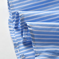 Load image into Gallery viewer, 3 Pieces Set Baby Kid Boys Dressy Solid Color Vests Waistcoats And Striped Bow Shirts And Shorts Suits Wholesale 220531122
