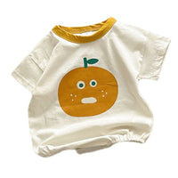 Load image into Gallery viewer, Baby Unisex Fruit Print Rompers Wholesale 22053114
