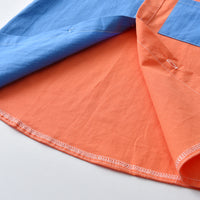 Load image into Gallery viewer, 2 Pieces Set Baby Kid Boys Color-blocking Shirts And Embroidered Pants Wholesale 220531145
