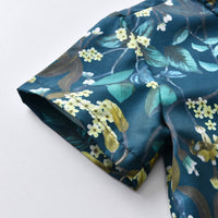 Load image into Gallery viewer, 2 Pieces Set Baby Kid Boys Flower Print Shirts And Shorts Wholesale 220531155
