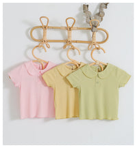 Load image into Gallery viewer, Baby Kid Girls Solid Color Tops Wholesale 22053116
