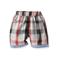 Load image into Gallery viewer, Baby Kid Boys Checked Dressy Rompers Wholesale 220531168
