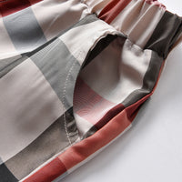 Load image into Gallery viewer, Baby Kid Boys Checked Dressy Rompers Wholesale 220531168
