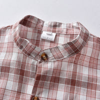 Load image into Gallery viewer, Kid Boys Checked Print Shirts Wholesale 220531175
