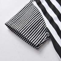 Load image into Gallery viewer, 2 Pieces Set Baby Kid Boys Striped Bow Print Shirts And Solid Color Shorts Wholesale 220531178
