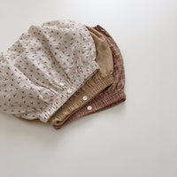 Load image into Gallery viewer, Baby Unisex Solid Color Flower Checked Print Shorts Wholesale 220531187
