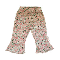 Load image into Gallery viewer, Baby Girls Solid Color Flower Print Pants Wholesale 22053119
