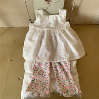 Load image into Gallery viewer, Baby Girls Solid Color Flower Print Pants Wholesale 22053119
