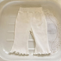 Load image into Gallery viewer, Baby Girls Solid Color Flower Print Pants Wholesale 22053119
