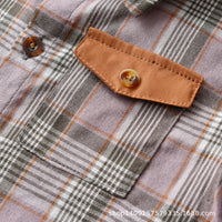 Load image into Gallery viewer, 2 Pieces Set Baby Kid Boys Dressy Checked Bow Shirts And Solid Color Rompers Wholesale 220531190
