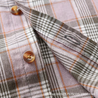 Load image into Gallery viewer, 2 Pieces Set Baby Kid Boys Dressy Checked Bow Shirts And Solid Color Rompers Wholesale 220531190
