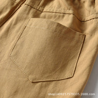 Load image into Gallery viewer, 2 Pieces Set Baby Kid Boys Dressy Checked Bow Shirts And Solid Color Rompers Wholesale 220531190
