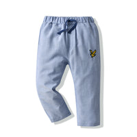 Load image into Gallery viewer, Baby Kid Boys Solid Color Animals Dressy Pants Jumpsuits Wholesale 220531211
