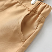 Load image into Gallery viewer, 2 Pieces Set Baby Kid Boys Solid Color Bow Shirts And Shorts Wholesale 220531245
