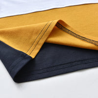 Load image into Gallery viewer, 2 Pieces Set Kid Boys Color-blocking Polo Shirts And Solid Color Pants Wholesale 220531250
