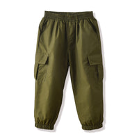 Load image into Gallery viewer, 2 Pieces Set Kid Boys Color-blocking Polo Shirts And Solid Color Pants Wholesale 220531250
