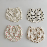 Load image into Gallery viewer, Baby Girls Flower Love heart Polka dots Animals Print Shorts Wholesale 220531260
