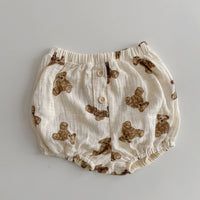 Load image into Gallery viewer, Baby Girls Flower Love heart Polka dots Animals Print Shorts Wholesale 220531260
