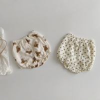 Load image into Gallery viewer, Baby Girls Flower Love heart Polka dots Animals Print Shorts Wholesale 220531260
