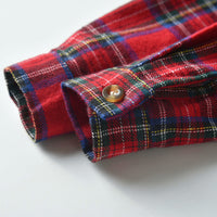 Load image into Gallery viewer, 2 Pieces Set Baby Kid Boys Checked Bow Shirts And Solid Color Jumpsuits Wholesale 220531267
