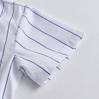 Load image into Gallery viewer, 3 Pieces Set Kid Boys Striped Bow Shirts And Checked Vests Waistcoats And Solid Color Shorts Wholesale 220531278
