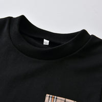 Load image into Gallery viewer, 3 Pieces Set Kid Boys Striped Bow Shirts And Checked Vests Waistcoats And Solid Color Shorts Wholesale 220531278
