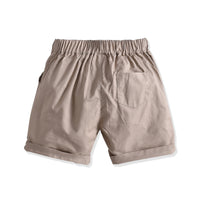 Load image into Gallery viewer, 3 Pieces Set Kid Boys Striped Bow Shirts And Checked Vests Waistcoats And Solid Color Shorts Wholesale 220531278
