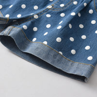 Load image into Gallery viewer, 2 Pieces Set Baby Kid Girls Letters T-Shirts And Polka dots Shorts Wholesale 220531289
