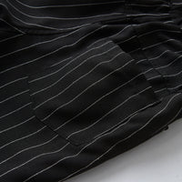 Load image into Gallery viewer, 2 Pieces Set Baby Kid Boys Birthday Party Solid Color Bow Shirts And Striped Jumpsuits Wholesale 220531307
