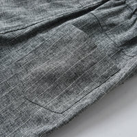 Load image into Gallery viewer, 2 Pieces Set Baby Kid Boys Birthday Party Solid Color Bow Shirts And Striped Jumpsuits Wholesale 220531307
