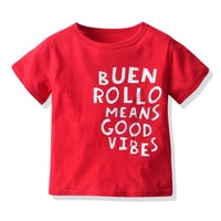 Load image into Gallery viewer, 2 Pieces Set Baby Kid Girls Letters T-Shirts And Butterfly Print Jeans Wholesale 220531312
