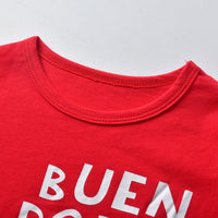 Load image into Gallery viewer, 2 Pieces Set Baby Kid Girls Letters T-Shirts And Butterfly Print Jeans Wholesale 220531312
