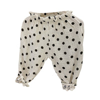 Load image into Gallery viewer, Baby Kid Girls Flower Polka dots Checked Animals Print Pants Wholesale 22053135
