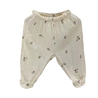 Load image into Gallery viewer, Baby Kid Girls Flower Polka dots Checked Animals Print Pants Wholesale 22053135
