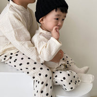 Load image into Gallery viewer, Baby Kid Girls Flower Polka dots Checked Animals Print Pants Wholesale 22053135
