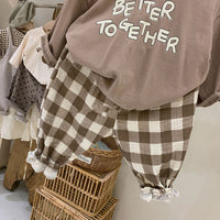 Load image into Gallery viewer, Baby Kid Girls Flower Polka dots Checked Animals Print Pants Wholesale 22053135
