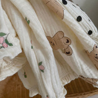 Load image into Gallery viewer, Baby Kid Girls Flower Polka dots Checked Animals Print Pants Wholesale 22053135
