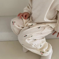 Load image into Gallery viewer, Baby Kid Girls Flower Polka dots Checked Animals Print Pants Wholesale 22053135
