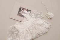 Load image into Gallery viewer, Baby Girls Lace Embroidered Rompers Wholesale 220531364
