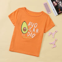 Load image into Gallery viewer, 2 Pieces Set Kid Boys Letters Fruit Print T-Shirts And Solid Color Rompers Wholesale 220531387
