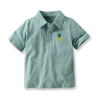 Load image into Gallery viewer, Kid Boys Fruit Embroidered Polo Shirts Wholesale 220531416
