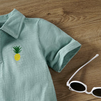 Load image into Gallery viewer, Kid Boys Fruit Embroidered Polo Shirts Wholesale 220531416
