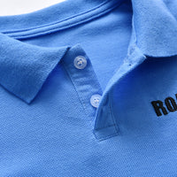 Load image into Gallery viewer, 2 Pieces Set Baby Kid Boys Dinosaur Embroidered Polo Shirts And Pants Wholesale 22053142
