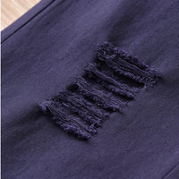 Load image into Gallery viewer, Baby Kid Boys Solid Color Ripped Jumpsuits Wholesale 220531428
