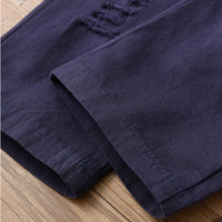 Load image into Gallery viewer, Baby Kid Boys Solid Color Ripped Jumpsuits Wholesale 220531428
