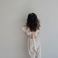 Load image into Gallery viewer, Baby Kid Girls Solid Color Flower Embroidered Jumpsuits Wholesale 220531557
