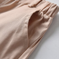 Load image into Gallery viewer, 2 Pieces Set Baby Kid Boys Dressy Flower Bow Print Shirts And Solid Color Rompers Wholesale 220531586
