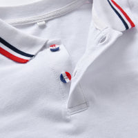 Load image into Gallery viewer, 2 Pieces Set Baby Kid Boys Birthday Party Bow Shirts And Striped Rompers Wholesale 220531607
