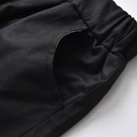 Load image into Gallery viewer, 2 Pieces Set Baby Kid Boys Birthday Party Checked Bow Shirts And Solid Color Rompers Wholesale 220531608
